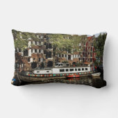 アムステルダムスーベニアルカナルバージメモリーズ ランバークッション (裏面)