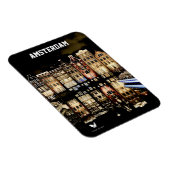 アムステルダムバイナイト – 冷蔵庫用マグネット マグネット (右側)