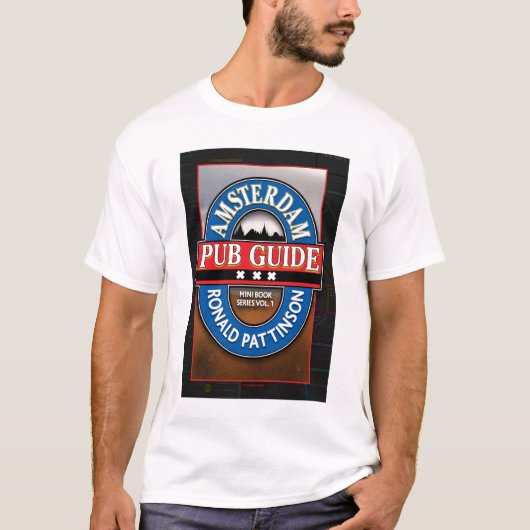 アムステルダムパブガイド Tシャツ (正面)