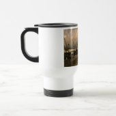 アムステルダムフィッシャーマンズハーバーストームバイビンセントゴッホ トラベルマグ (左)