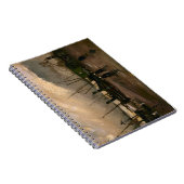 アムステルダムフィッシャーマンズハーバーストームバイビンセントゴッホ ノートブック (右側)