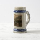 アムステルダムフィッシャーマンズハーバーストームバイビンセントゴッホ ビールジョッキ (正面右)