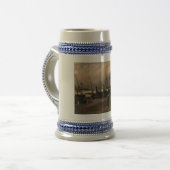 アムステルダムフィッシャーマンズハーバーストームバイビンセントゴッホ ビールジョッキ (正面左)