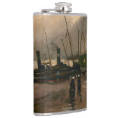 アムステルダムフィッシャーマンズハーバーストームバイビンセントゴッホ フラスク (右)