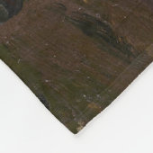 アムステルダムフィッシャーマンズハーバーストームバイビンセントゴッホ フリースブランケット (角)