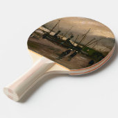 アムステルダムフィッシャーマンズハーバーストームバイビンセントゴッホ 卓球ラケット (正面アングル)