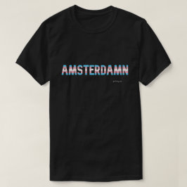 アムステルダムプライドトランスジェンダー国旗Tシャツ Tシャツ