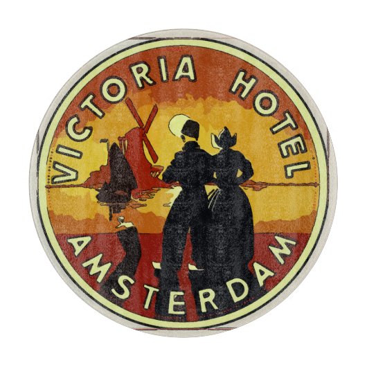 アムステルダムホテルエディット文字カッティングボード カッティングボード (正面)