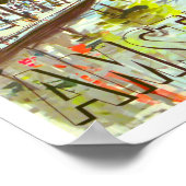 アムステルダムホランドヴィンテージ旅行ポスター ポスター (角)