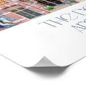 アムステルダムポスターの扉 ポスター (角)