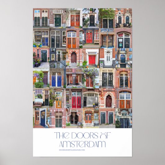 アムステルダムポスターの扉 ポスター (正面)