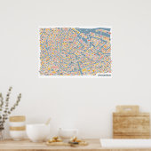 アムステルダムポスター ポスター (キッチン)