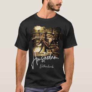 アムステルダムレトロデザインオランダホランドアムステ Tシャツ
