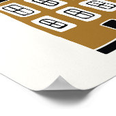 アムステルダムヴィンテージ伝統的：シティイラストレーション ポスター (角)