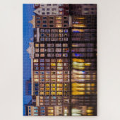 アムステルダム伝統的建築 ジグソーパズル (縦)