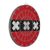 アムステルダム国旗、オランダ ダーツボード (正面左)