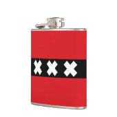 アムステルダム国旗、オランダ フラスク (左)