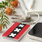 アムステルダム国旗 キーホルダー (正面右)