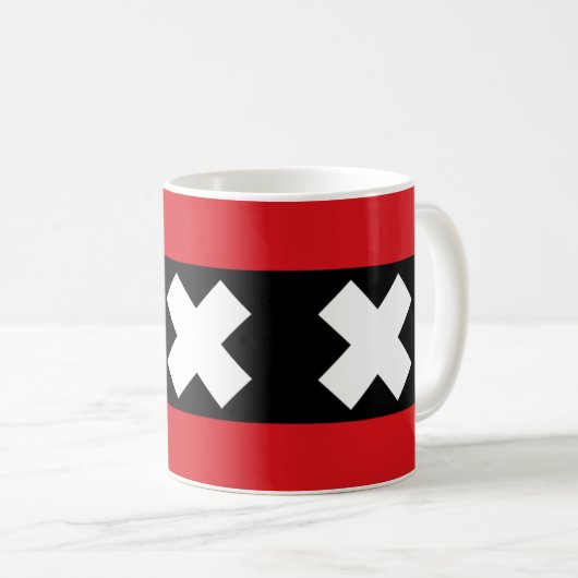 アムステルダム国旗 コーヒーマグカップ (正面右)