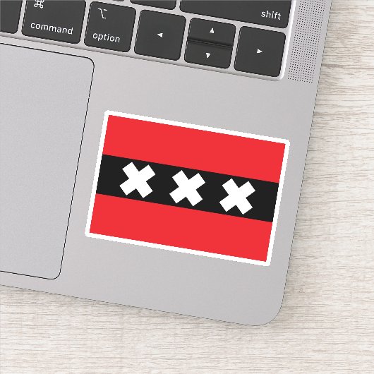 アムステルダム国旗 シール (詳細)