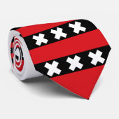 アムステルダム国旗 ネクタイ (ロール)