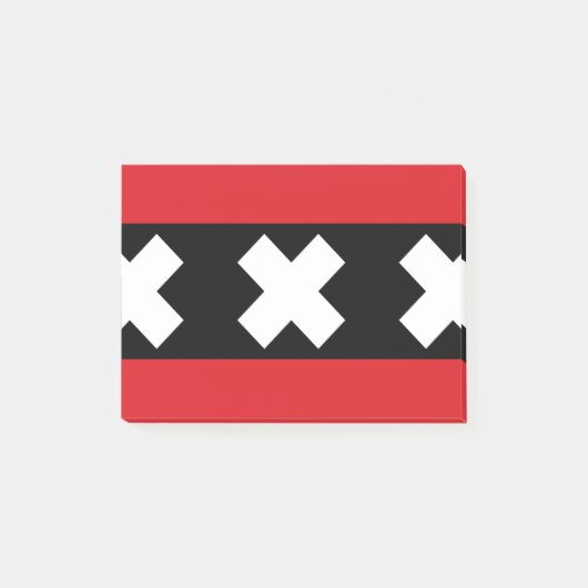 アムステルダム国旗 ポストイット (正面)