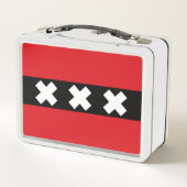 アムステルダム国旗 メタルランチボックス (裏面)