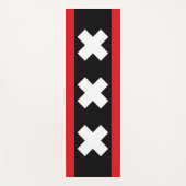 アムステルダム国旗 ヨガマット (正面)