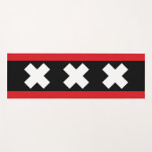 アムステルダム国旗 ヨガマット (正面(横))