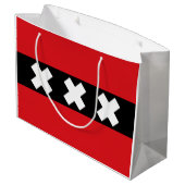 アムステルダム国旗 ラージペーパーバッグ (裏面アングル)