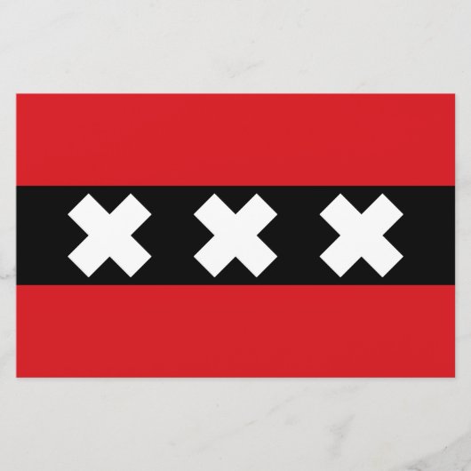 アムステルダム国旗 便箋 (正面)