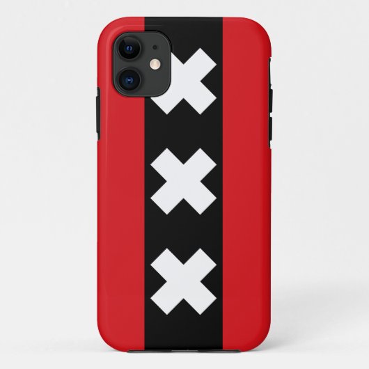 アムステルダム国旗 Case-Mate iPhoneケース (裏面)