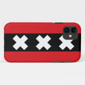 アムステルダム国旗 Case-Mate iPhoneケース (裏面(横))