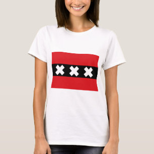 アムステルダム国旗 Tシャツ
