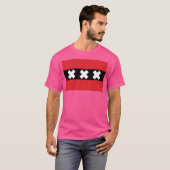アムステルダム国旗 Tシャツ (正面フル)