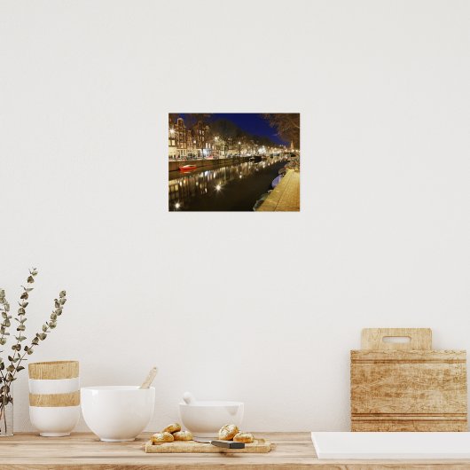 アムステルダム川 ポスター (キッチン)