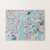 アムステルダム市 ジグソーパズル (横)