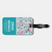 アムステルダム市 ラゲッジタグ (裏面横)