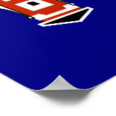 アムステルダム建築 – 商店の家 ポスター (角)