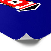 アムステルダム建築 – 商店の家 ポスター (角)