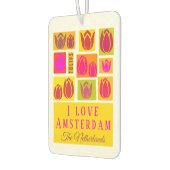 アムステルダム愛チューリップ車タクシー運転手エアフレッシュ カーエアーフレッシュナー (左)