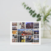 アムステルダム数々のイメージ ポストカード (スタンド正面)