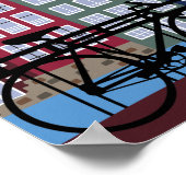 アムステルダム旅行ポスター ポスター (角)