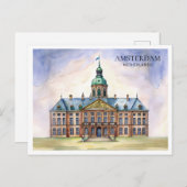 アムステルダム水彩はがき シーズンポストカード (正面/裏面)