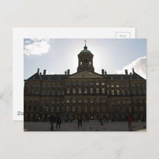 アムステルダム王室のの宮殿 ポストカード (正面/裏面)