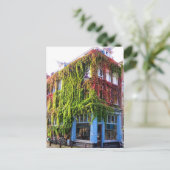 アムステルダム秋のつる植物建築 ポストカード (スタンド正面)