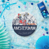 アムステルダム紙プレート ペーパープレート (パーティー)