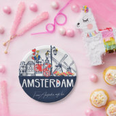 アムステルダム紙プレート ペーパープレート (パーティー)