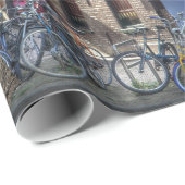 アムステルダム観光スポットハッピーバースデー ラッピングペーパー (ロールコーナー)