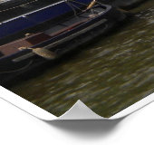 アムステルダム運河ハウスフォトポスター ポスター (角)